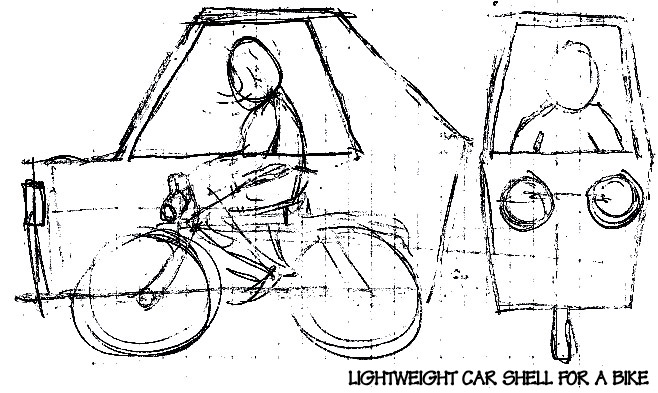 BikeCar Sketch